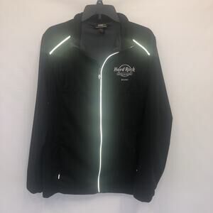 Core 365 Full Zip Adult Medium Womens Black Long Sleeve Polyester Blend Jacket